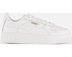 PUMA Carina Street Jr FALSE Sneakers - PUMA White-PUMA White-PUMA Gold - Maat 36