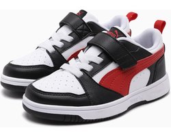 PUMA Puma Rebound V6 Lo AC+ PS Unisex Sneakers - PUMA White-For All Time Red-PUMA Black - Maat 31