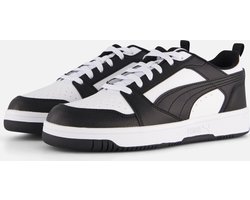 PUMA Puma Rebound V6 Lo Jr FALSE Sneakers - Puma White-Puma Black - Maat 39