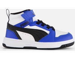 PUMA Puma Rebound V6 Mid AC+ PS FALSE Sneakers - PUMA White-PUMA Black-Racing Blue - Maat 28