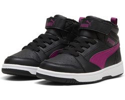 PUMA Puma Rebound V6 Mid WTR AC+ PS Unisex Sneakers - PUMA Black-Magenta Gleam-PUMA White - Maat 29