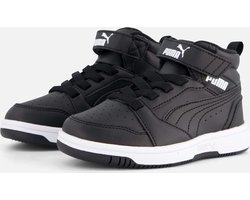 PUMA Puma Rebound V6 Mid WTR AC+ PS Unisex Sneakers - Puma Black-Puma White - Maat 28