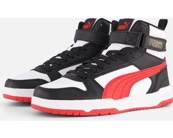 PUMA RBD Game Jr FALSE Sneakers - PUMA White-For All Time Red-PUMA Black-Gold - Maat 36