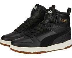 PUMA RBD Game WTR Jr Unisex Sneakers - Puma Black-Puma Black-Puma Team Gold - Maat 35.5