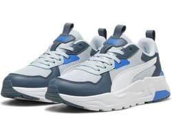 PUMA Trinity Lite Jr Unisex Sneakers - Frosted Dew-PUMA White-Gray Skies-Hyperlink Blue - Maat 35.5