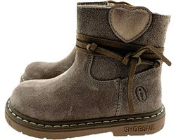 Shoesme BC24W002 Baby-Crepe boots lever / taupe, 20