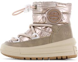 Shoesme CH24W005 Chunky snowboots beige / combi, 21