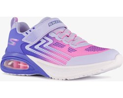 Skechers Microspec Max Advance meisjes sneakers - Roze - Maat 32