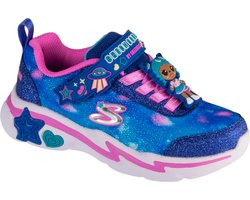 Skechers Snuggle Sneaks - Skech Squad 302214L-NVMT, voor meisje, Marineblauw, Sneakers,Sportschoenen, maat: 28