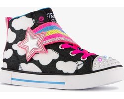 Skechers Twinkle Toes: Twinkle Sparks sneakers - Zwart - Maat 27