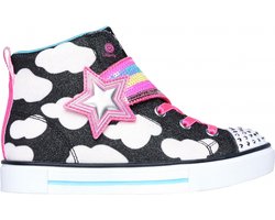 Skechers Twinkle Toes: Twinkle Sparks sneakers - Zwart - Maat 28