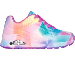 Skechers Uno Gen1 - Prism Burst Meisjes Sneakers - Paars/Multicolour - Maat 27