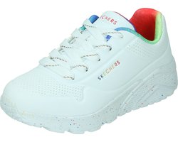 Skechers Uno Lite meisjes sneakers wit - Maat 32 - Extra comfort - Memory Foam