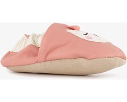 Thu!s baby sloffen roze met kat - Maat 22/23 - Pantoffels