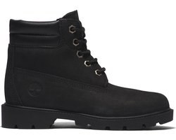 Timberland 6 In Basic 6 INCH LACE UP BOOT BLACK Unisex Veterschoenen - BLACK - Maat 28