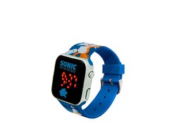 Accutime - LED Watch Sonic - Kinderhorloge Met LED Display Voor Datum en Tijd - Blauw