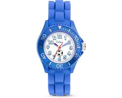 Colori Kidz 5 CLK011 Kinderhorloge met Voetbal - Siliconen Band - Ø 30 mm - Blauw