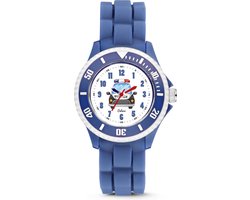 Colori Kidz 5 CLK086 Kinderhorloge met Politiewagen - Siliconen Band - Ø 30 mm - Blauw