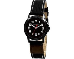 Coolwatch CW.245 Jongens Horloge Canvas Jort Black