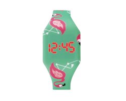 Digitaal Kinderhorloge | LED | Flamingo | Kids | Fashion Favorite