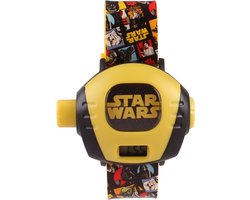 Disney Horloge Star Wars Zwart/geel