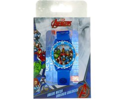 Disney Kinderhorloge Avengers - Time Teacher - Horloge - Avengers - Disney - Blauw