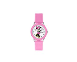 Disney Kinderhorloge Minnie Mouse - Time Teacher - Horloge - Minnie - Disney - Roze