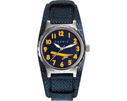 Esprit ES906534003 - Horloge - Canvas - Blauw - Ø 31 mm