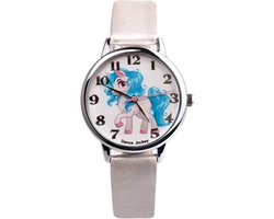 Fako® - Kinderhorloge - Eenhoorn - Unicorn - Soft - Zilver