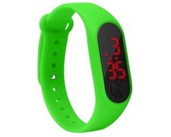 Fako® - Kinderhorloge - LED Digital Light - Groen