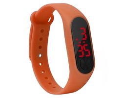 Fako® - Kinderhorloge - LED Digital Light - Oranje