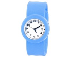 Fako® - Kinderhorloge - Slap On Mini - Classic - Lichtblauw