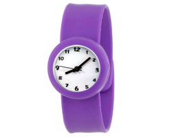 Fako® - Kinderhorloge - Slap On Mini - Classic - Paars