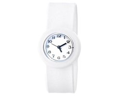 Fako® - Kinderhorloge - Slap On Mini - Classic - Wit