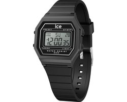 Ice Watch ICE digit retro - Black 022900 Horloge - Siliconen - Zwart - Ø 33 mm