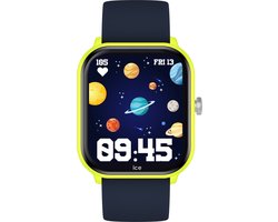 Ice Watch Ice Smart Junior 2.0 - Yellow - Blue 022791 Horloge - Siliconen - Blauw - Ø 38 mm