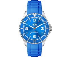 Ice Watch ICE steel - Blue forever 020361 Horloge - Siliconen - Blauw - Ø 35 mm