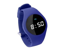 Kinderhorloge - Countdown Timer - Touch Screen - Blauw