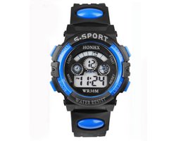 Kinderhorloge S-Sport Ø 30 mm - Blauw - Kunststof