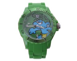 Kinderhorloge Smurfen - Groen