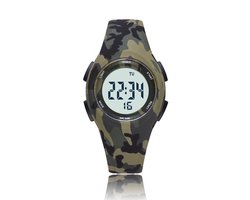 Kinderhorloge – Stopwatch – Waterdicht – Backlight – Legergroen