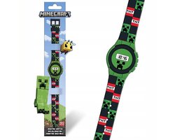 Minecraft Creeper Horloge voor Jongen, Digitaal Horloge