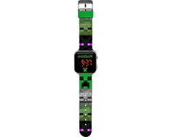 Minecraft Led Horloge Cube - Groen