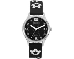 Prisma Horloge CW.350 Kids Voetbal Zwart 5 ATM