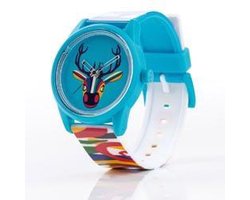 Q&Q solar kinderhorloge met hert|blingdings