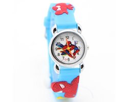 Spiderman kinder horloge lichtbauw