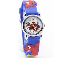 Spiderman kinderhorloge donkerblauw