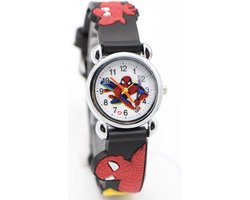 Spiderman kinderhorloge Zwart