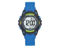 Tekday-Digitaal horloge-Blauwe Silicone band-waterdicht-sporten/zwemmen-38MM-Sportief