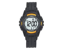 Tekday-Digitaal horloge-Zwart Silicone band-waterdicht-sporten/zwemmen-38MM-Sportief